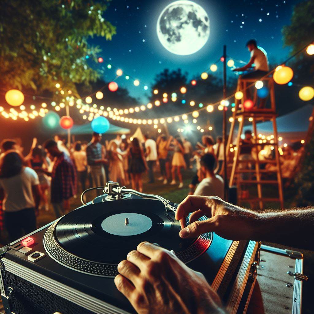  Lightweight Portable Turntable for Outdoor Parties