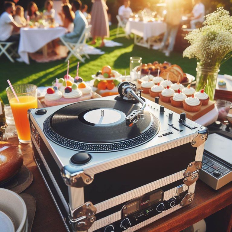 Portable Turntables for Outdoor Parties