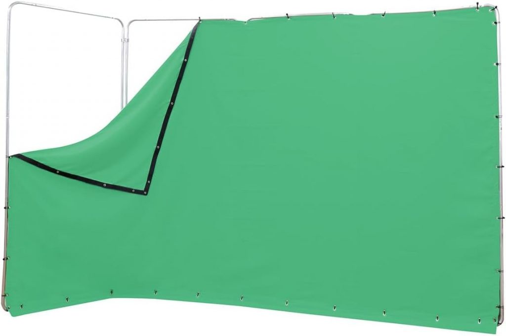 13.1-Foot Portable Panoramic Chroma Key Backdrop Screen