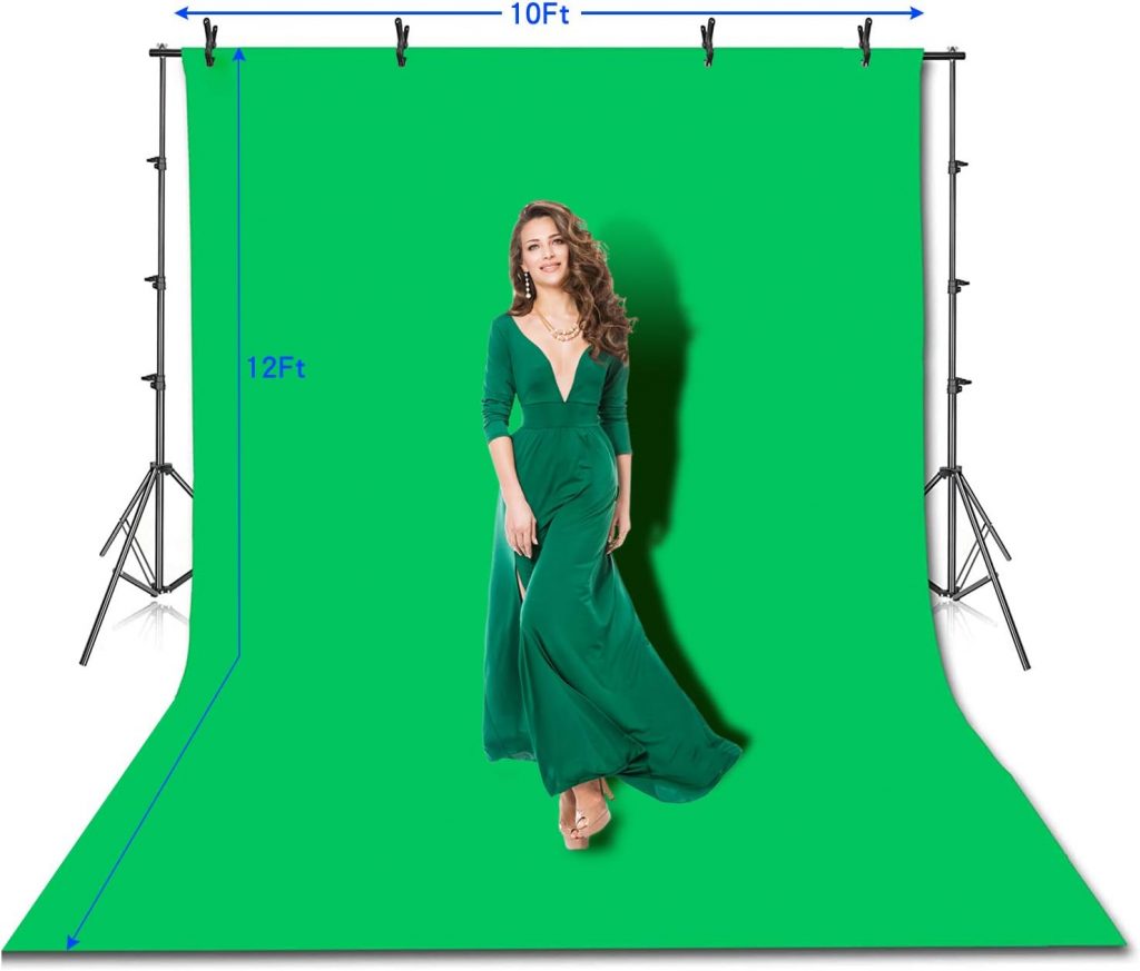 Cotton Muslin Chromakey Green Screen